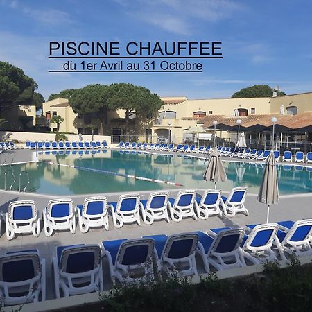 Studio Climatise Cosy Avec Grande Piscine Chauffee Agde Exteriér fotografie
